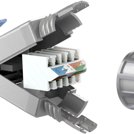 CAT6a Toolless Connector RJ45 - STP