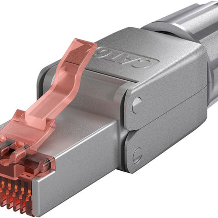 CAT6 Toolless Connector RJ45 - STP voor soepel en stugge kabel