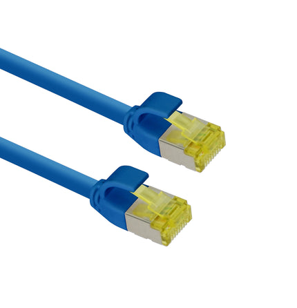 Ultra slim Patchkabel S/FTP Cat 6A blauw  2 M