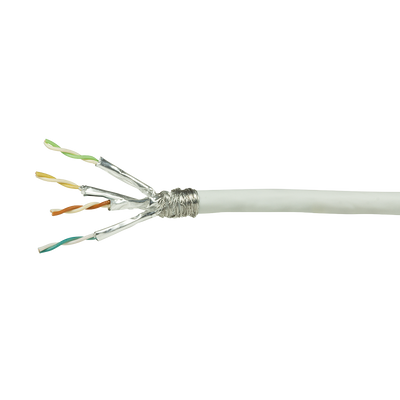 S/FTP CAT7 stug 50M 100% koper wit