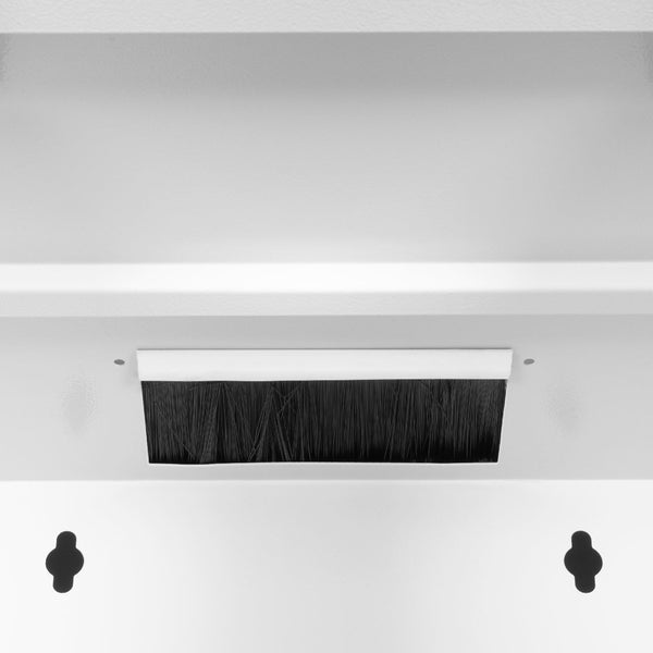 10" 12U wandkast, SOHO PRO, ongemonteerd 315 x 300 x 595 mm, lichtgrijs