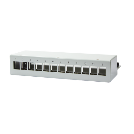 Keystone patch panel box voor 12 keystones