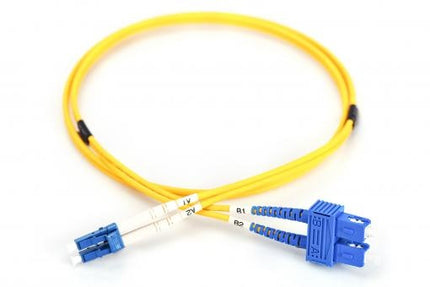 LWL OS2 Singlemode Fiber Optic Patch Cable LC/SC 5 M