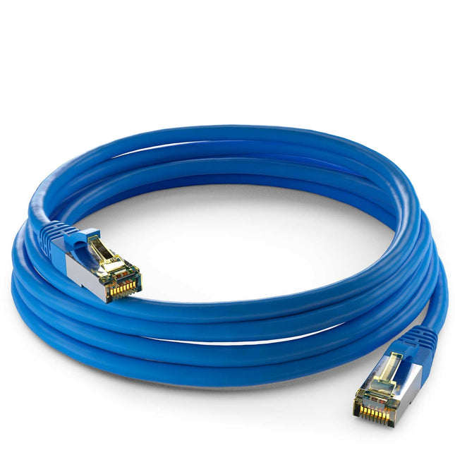 Cat6a S/FTP PIMF LSZH Blauw 5 meter