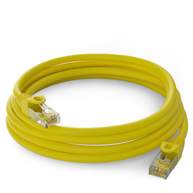 Cat5e 0.25M Yellow U/UTP Cable