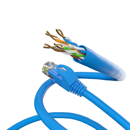 Cat5e 1.5M Blue U/UTP Cable