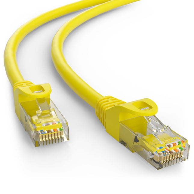 Cat5e 20M Geel UTP kabel