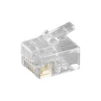 RJ12 Connector - 6 pol. - Unshielded 10 stuks