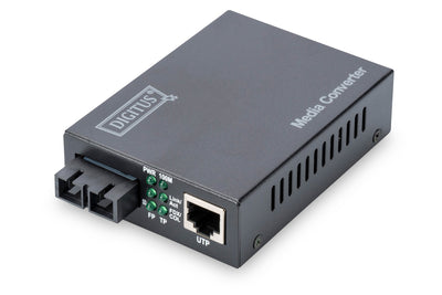 DIGITUS Fast Ethernet Mediaconverter 20km, RJ45 / SC