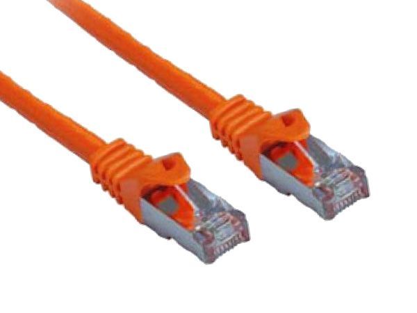 Cat7 50M Oranje SSTP/PiMF halogeenvrij patchkabel