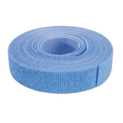 Klittenband 19mm blauw 5m op rol