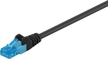 CAT6a U/UTP LSZH zwart 1 meter