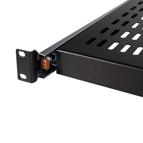 1U Uitschuifbaar legbord voor serverkasten van 800mm diepte