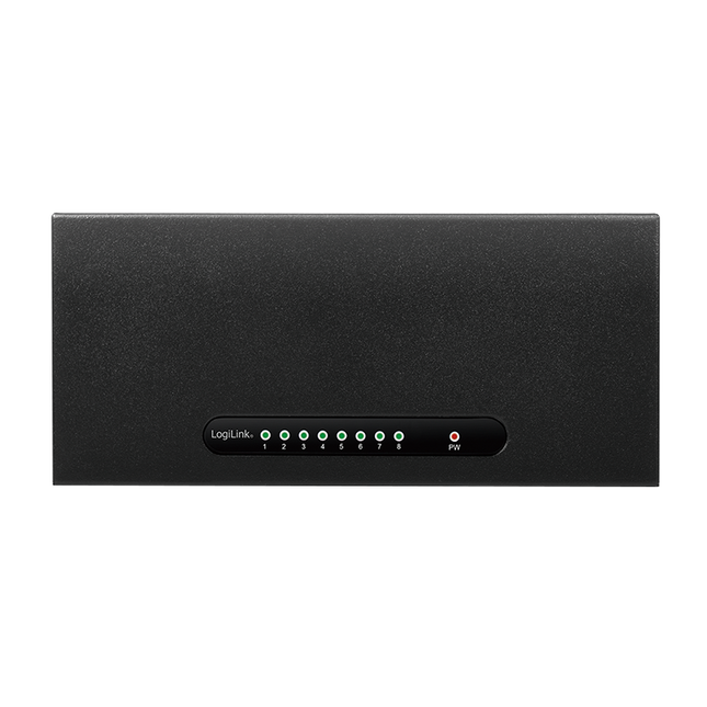 8 Poorts Gigabit Switch 10/100/1000 Mbps