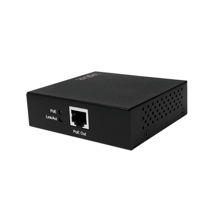 Gigabit PoE+ extender black