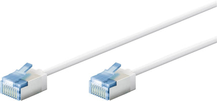 Ultra-flexible 0.50M CAT 6A patch cable, slim, U/FTP, white - Copy - Copy - Copy - Copy - Copy