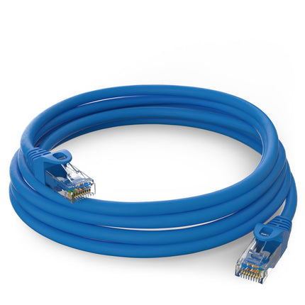 Cat5e 10M Blauw UTP kabel