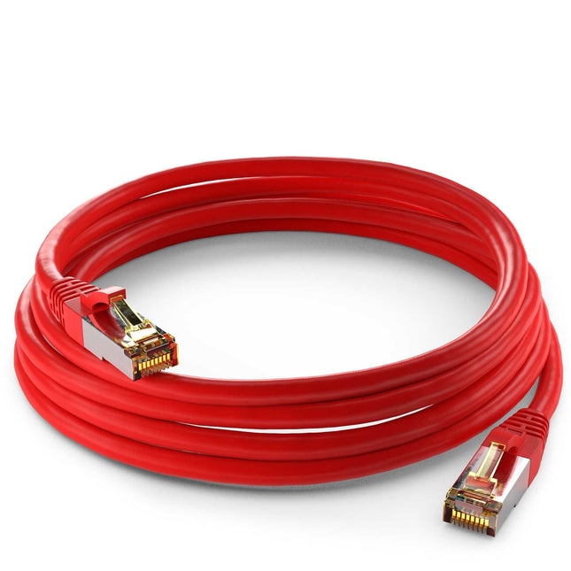 Cat6a S/FTP LSZH 2M Red