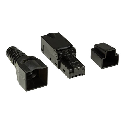 CAT6a Toolless RJ45 Connector - UTP voor soepele en stugge kabel