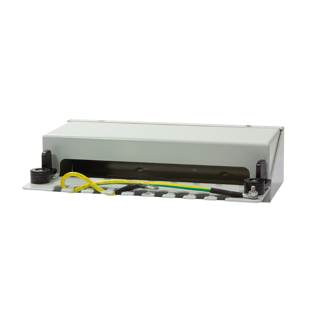 Keystone patch panel box for 8 keystones