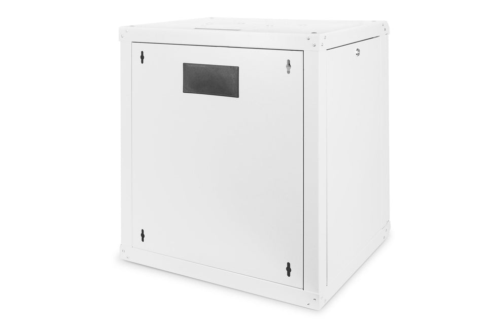 12U wall cabinet, Unique 600x450x643 mm, color gray (RAL 7035)