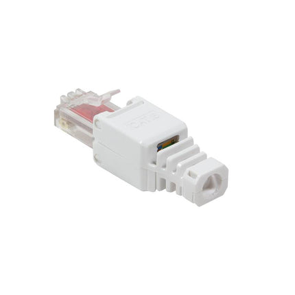 CAT6 Toolless Connector RJ45 - UTP voor stugge kabel