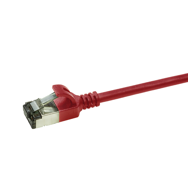 CAT6a U/FTP Ultraflex, 100% koper, rood, 5M