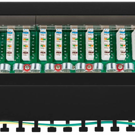 CAT 6 Mini/Desktop Patch Panel 12 Poorts