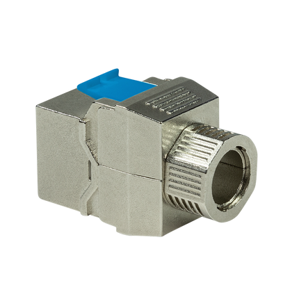 CAT8.1 keystone jack RJ45 STP toolless