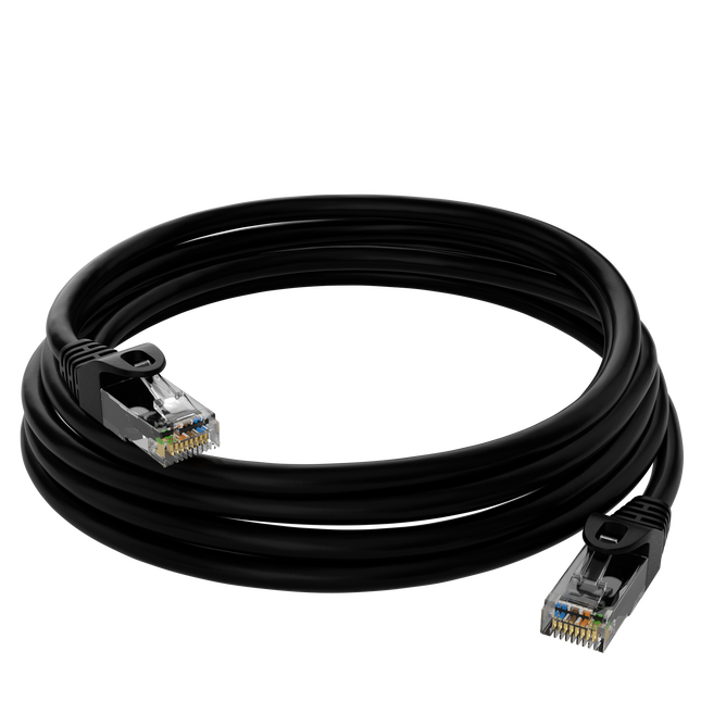 Cat5e 50M Black U/UTP Cable