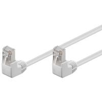 Cat5e U/UTP Cable 2 x hooked 0.25M White