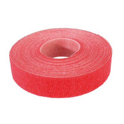 Klittenband 19mm rood 5m op rol