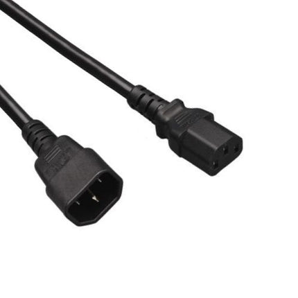 Power Cord C14 - C13 3x 0.75mm 1.8M Black