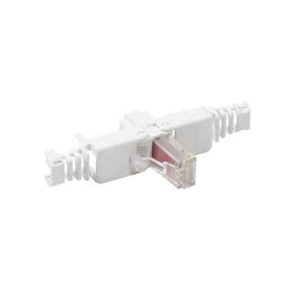 CAT6 Toolless Plug with strain relief boot RJ45 - UTP