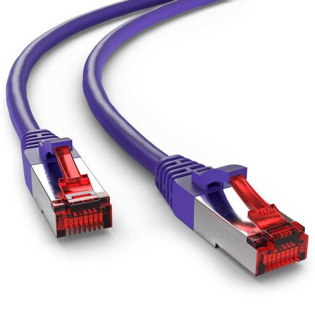 Cat6 S/FTP LSZH 1M Violet