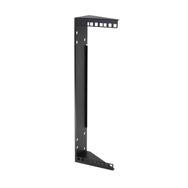 19" verticale muurbeugel 3U zwart