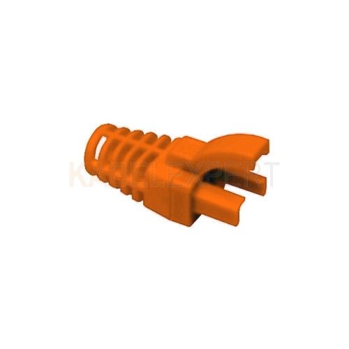 Grommet / Strain relief for RJ45 5.7mm Orange