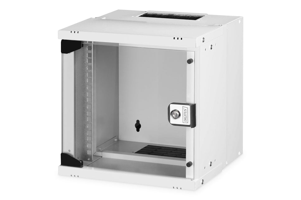 10 Inch 6U wandmontagekast, SOHO PRO 325 x 315 x 300 mm, grijs