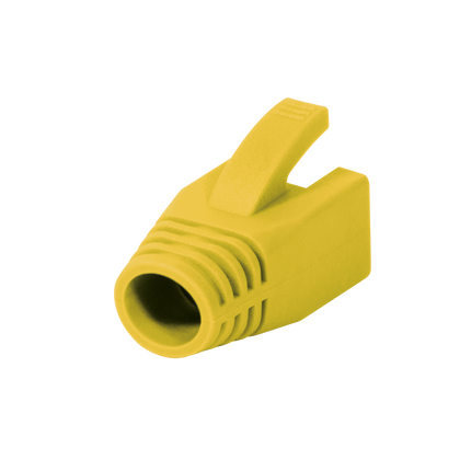 RJ45 Tule 8mm geel 50 stuks