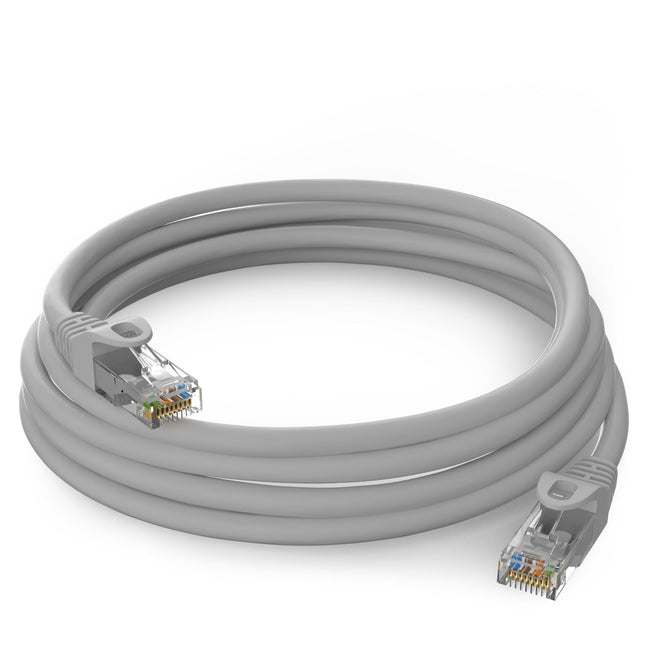 Cat5e 10M Grijs UTP kabel