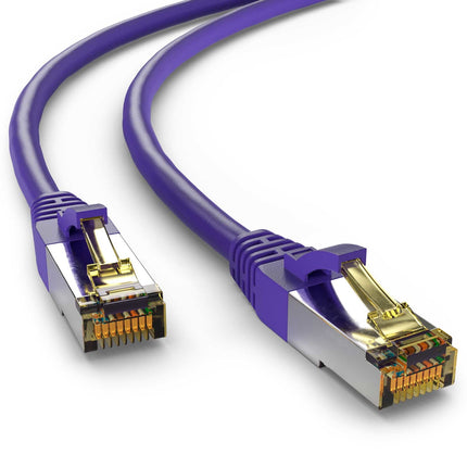 Cat6a S/FTP LSZH 15M Violet