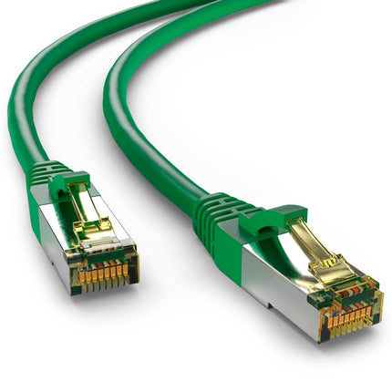 Cat6a S/FTP LSZH 2M Green