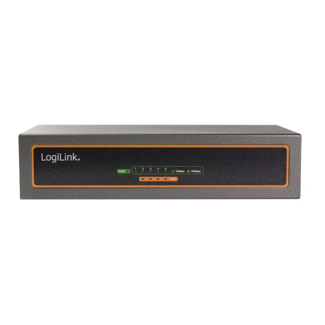 5 Poorts Gigabit Power over Ethernet (PoE) Switch 10/100/1000 Mbps