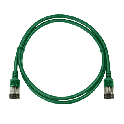 CAT6a U/FTP Ultraflex, 100% Copper, Green, 3M