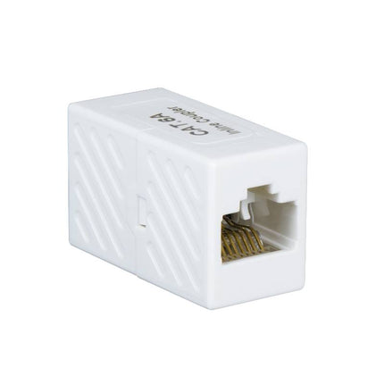 Inline Coupler 1:1 CAT6a 10GE RJ45 UTP white