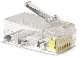 CAT6 Connector RJ45 - UTP 10 stuks voor soepele en stugge kabel