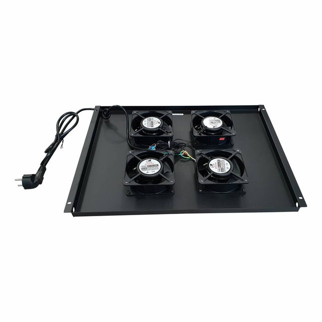 Fan set with 4 fans for 800mm deep server cabinets