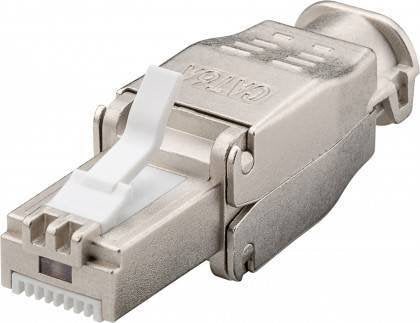 CAT6a Toolless Connector RJ45 - STP voor stugge kabel