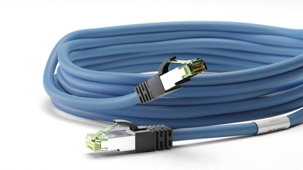 CAT8.1 S/FTP PIMF LSZH 10M Blauw