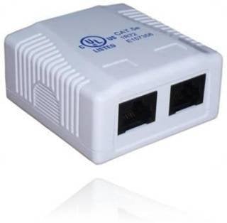 Opbouwdoos CAT6 2x RJ45 UTP